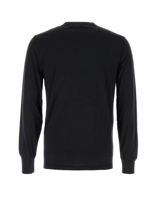 Tom Ford Black Lyocell Blend T-Shirt for men