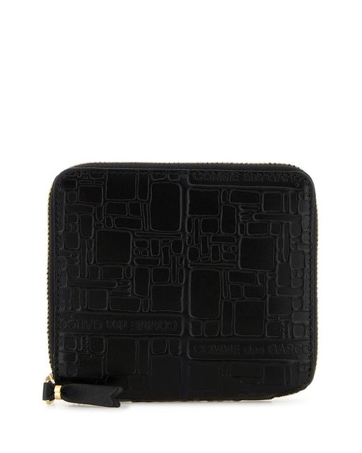 Comme des Garçons Black Leather Wallet