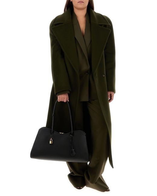 Stella McCartney Black Synthetic Leather Ryder Shopping Bag