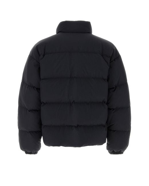 Jil Sander Midnight Blue Nylon Blend Down Jacket for men