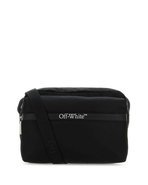 Off-White c/o Virgil Abloh Black Off- Shoulder Bags for men