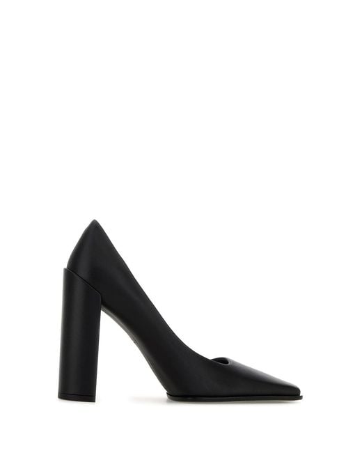 Alaïa Black Leather Pumps