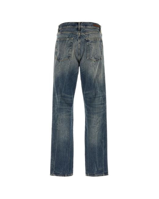 1989 STUDIO Blue Denim Old Malin Jeans for men