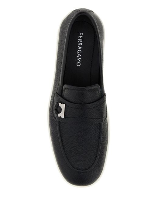 Ferragamo Black Tancredi for men