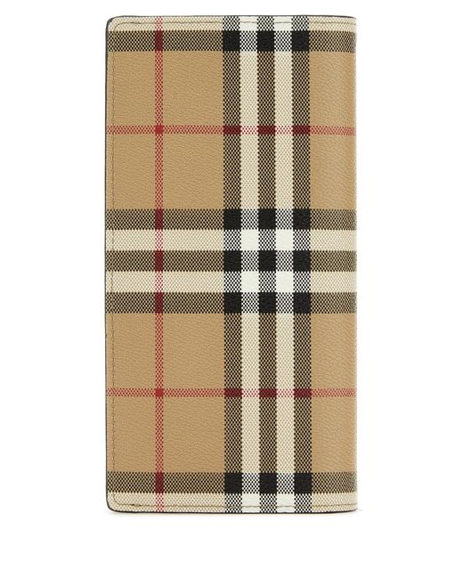 Burberry Multicolor Printed Canvas Wallet for men