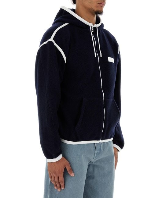 Givenchy Blue Dark Wool Jacket for men
