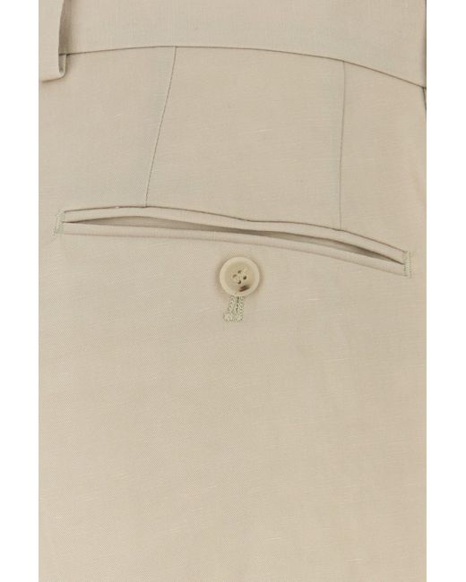 Boss Natural Sand Lyocell Blend Pant for men