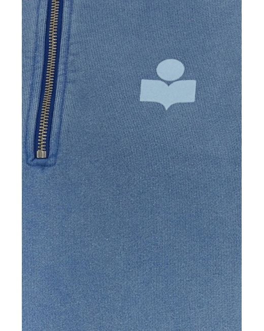 Isabel Marant Blue Air Force Cotton Blend Ross Sweatshirt