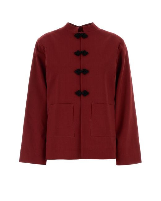 Rohe Tiziano Red Wool Blazer