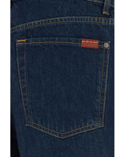 7 For All Mankind Blue Denim Jeans for men