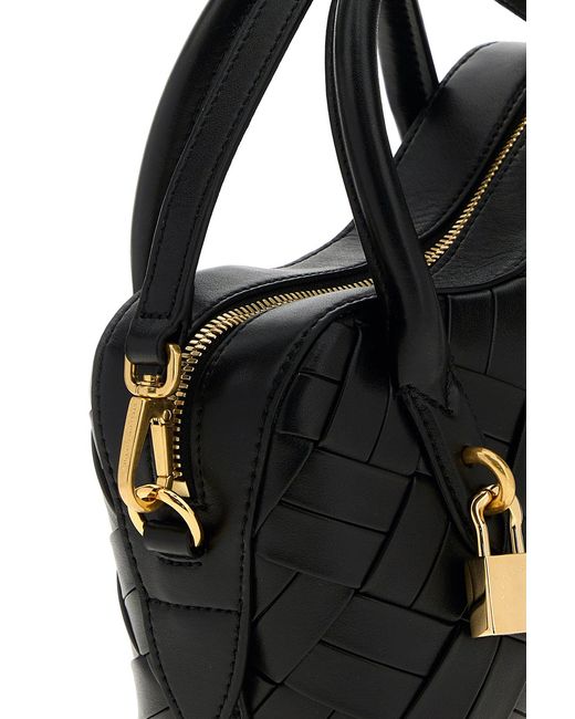 Stella McCartney Black Alter Mat Small Ryder Handbag