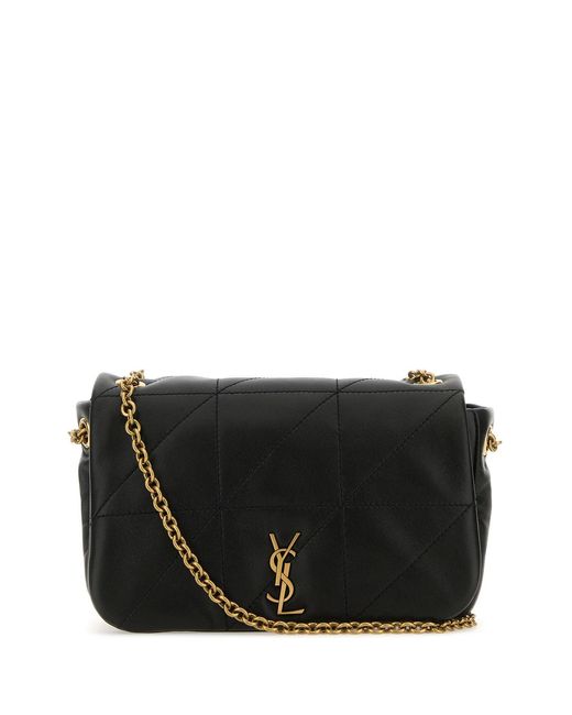 Borsa a spalla Jamie 4.3 mini in nappa nera di Saint Laurent in Black