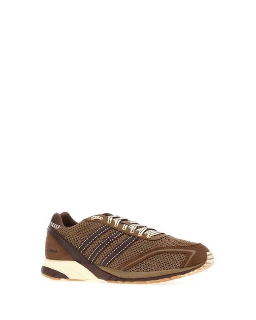 Adidas by Wales Bonner Brown Crochet Adidas X Wales Bonner Adizero Sneakers