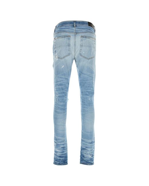 Jeans in denim stretch di Amiri in Blue da Uomo