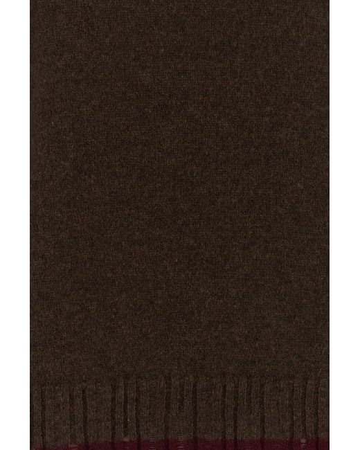 Uma Wang Brown Cashmere Plain Sweater