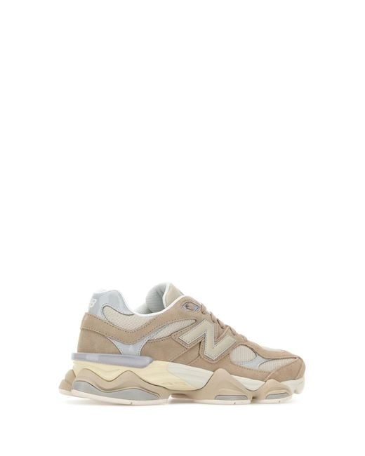 New Balance Multicolor Suede And Fabric 9060 Sneakers