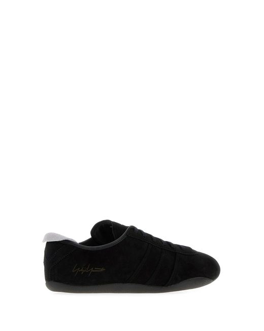 Sneakers Y-3 Tokyo in pelle scamosciata nera di Y-3 in Black da Uomo