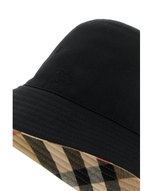 Burberry Black Hats And Headbands