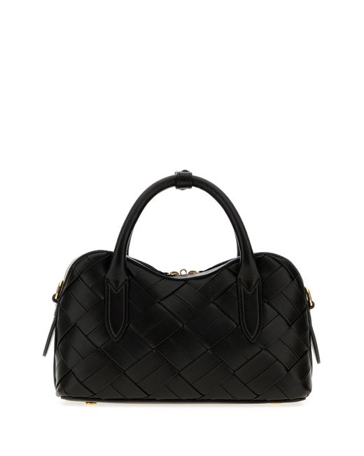 Stella McCartney Black Alter Mat Small Ryder Handbag