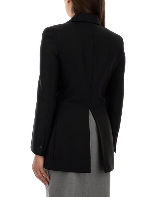 Jil Sander Black Wool Blend Blazer