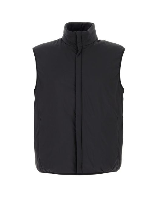 Herno Black Vest for men