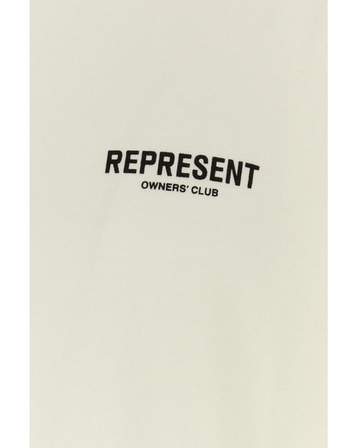 OWNERS CLUB T di Represent in White da Uomo