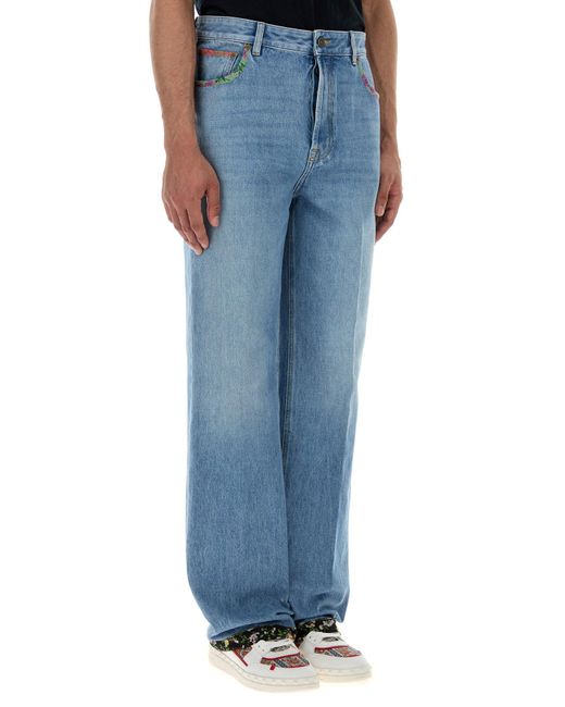 Valentino Garavani Blue Denim Jeans for men