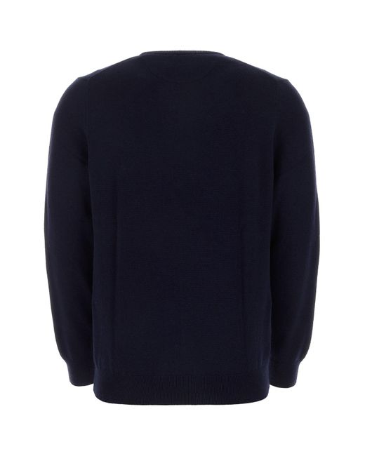 Polo Ralph Lauren Blue Crew-Neck Wool Sweater for men
