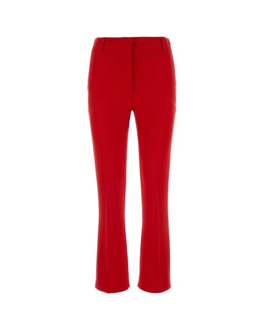 Valentino Garavani Red Cady Pant