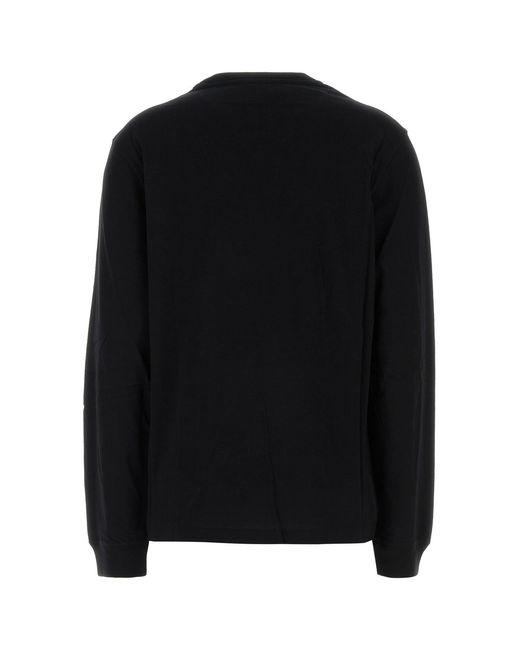 Valentino Garavani Black Cotton T-shirt