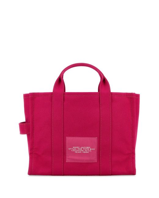 Marc Jacobs Pink Fuchsia Canvas Medium The Tote Bag Handbag