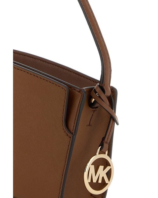 MICHAEL Michael Kors Brown Sm Ew Xbody