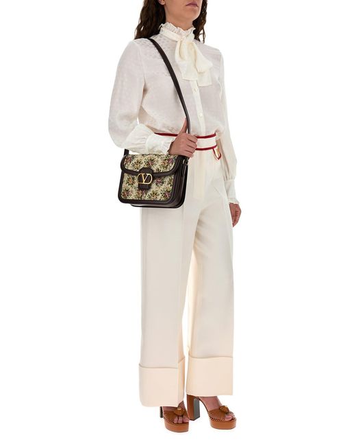 Valentino Garavani White Silk Shirt