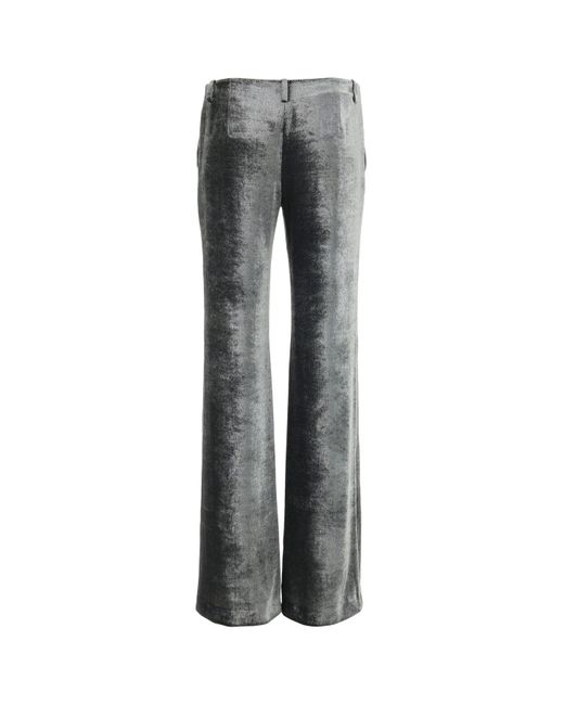 Alberta Ferretti Gray Jeans