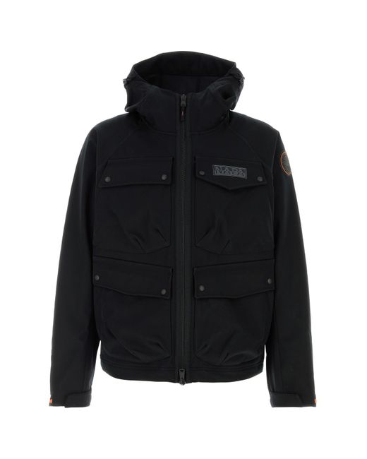 Napapijri Black Polyester A-rivalto Jacket for men