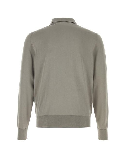 Dolce & Gabbana Gray Polo for men