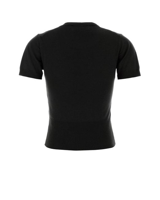 Vivienne Westwood Black Wool Bea Sweater