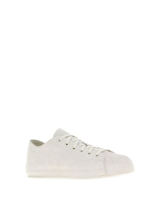 Y-3 White Chalk Suede Y-3 Nizzastar Sneakers for men