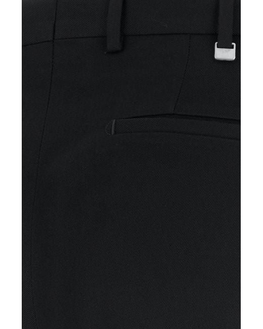 PT Torino Black Wool Pant for men