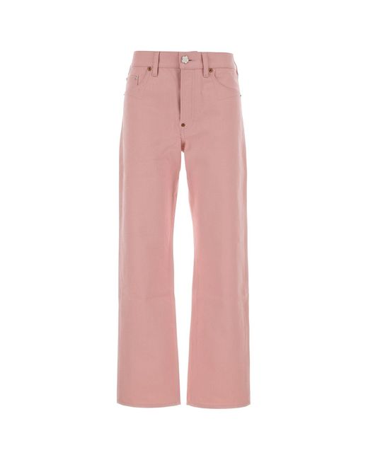 KENZO Pink Denim Jeans