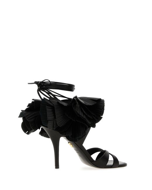Ferragamo Black Sandals
