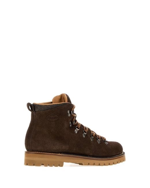 Church's Brown Suede Poulton Ankle Boots for men