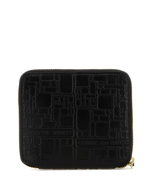 Comme des Garçons Black Leather Wallet