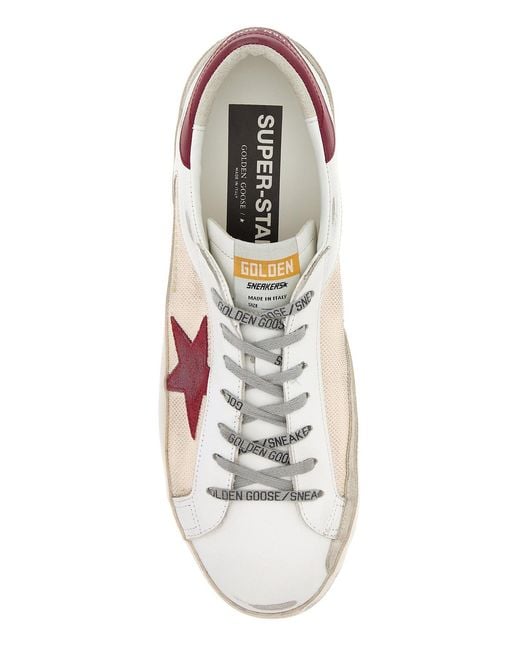 Golden Goose Deluxe Brand Pink Color Block Sneakers for men