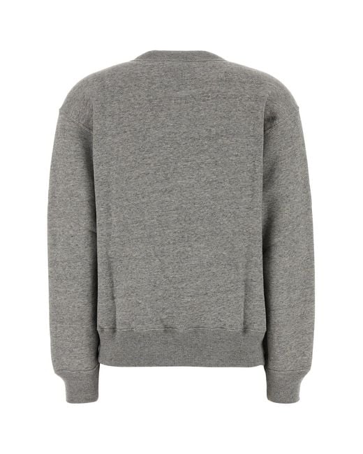 Polo Ralph Lauren Gray Grey Cotton Blend Sweatshirt