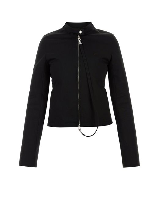 Courreges Black Canvas Jacket