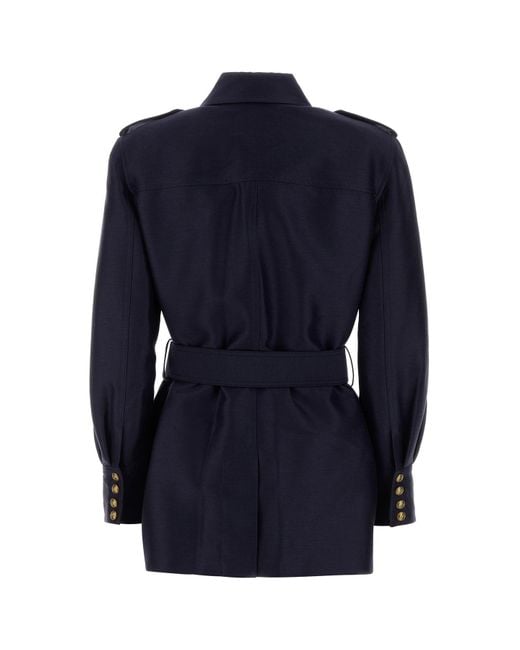 Giacca Hypnotic in misto lana blu di Zimmermann in Blue