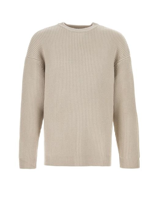Entire studios White Sand Wool Oversize Sweater