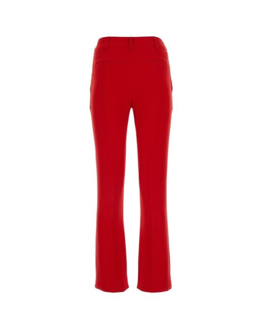 Valentino Garavani Red Cady Pant