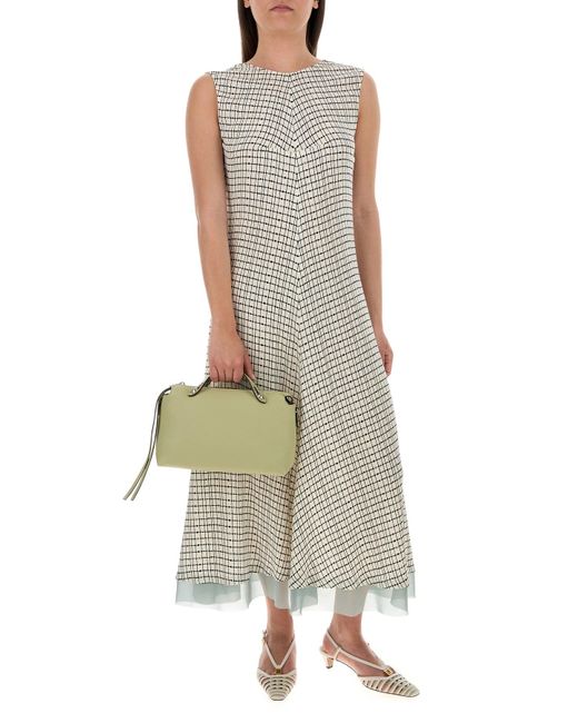 Borsa mano By The Way media in pelle verde pastello di Fendi in Multicolor